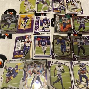 Lot of Minnesota Vikings Cards